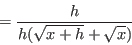 \begin{displaymath}\sqrt{x}(2)(x-2)+(1/2)x^{-1/2}(x-2)^2\end{displaymath}