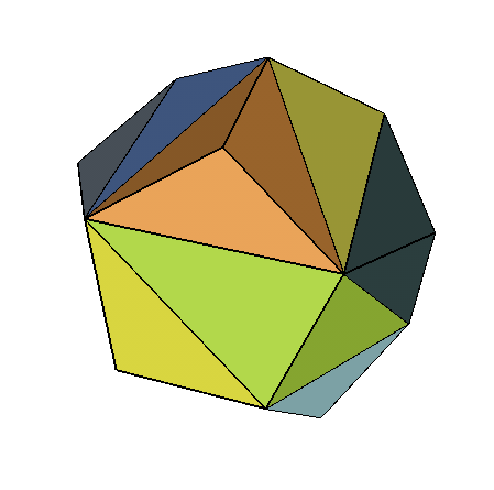 [triangulated dodecahedron]